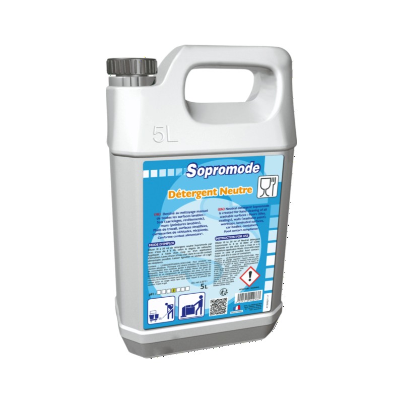 2D Neutralreiniger - Parfümfrei - Sopromode - 5 l